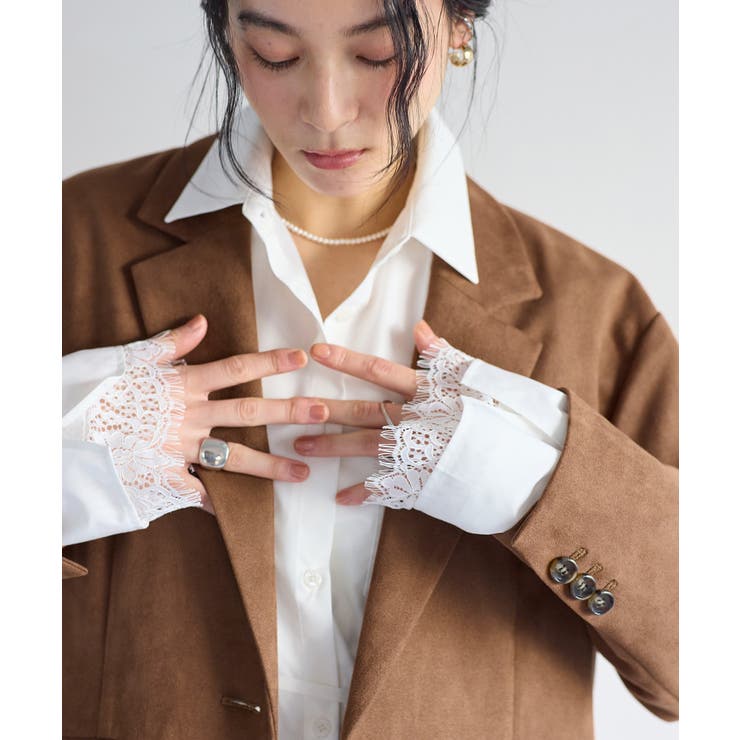 オーバースエードテーラードジャケット | VIS  | 詳細画像12 