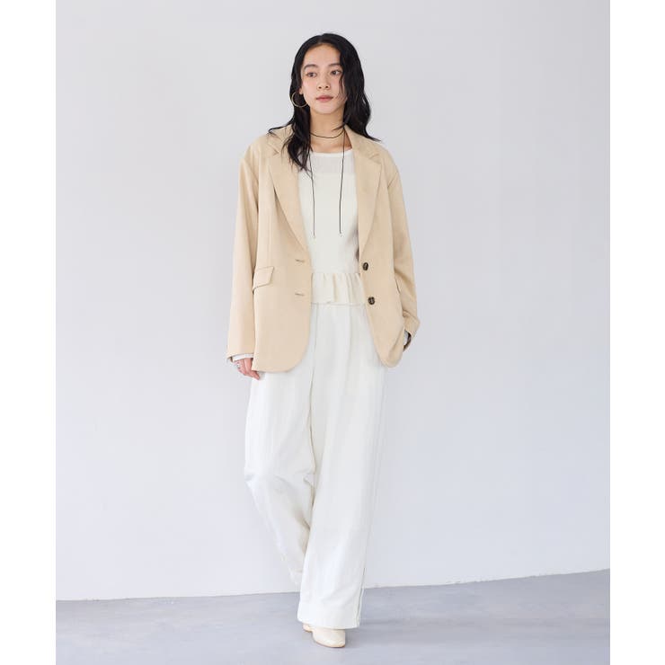 オーバースエードテーラードジャケット | VIS  | 詳細画像2 