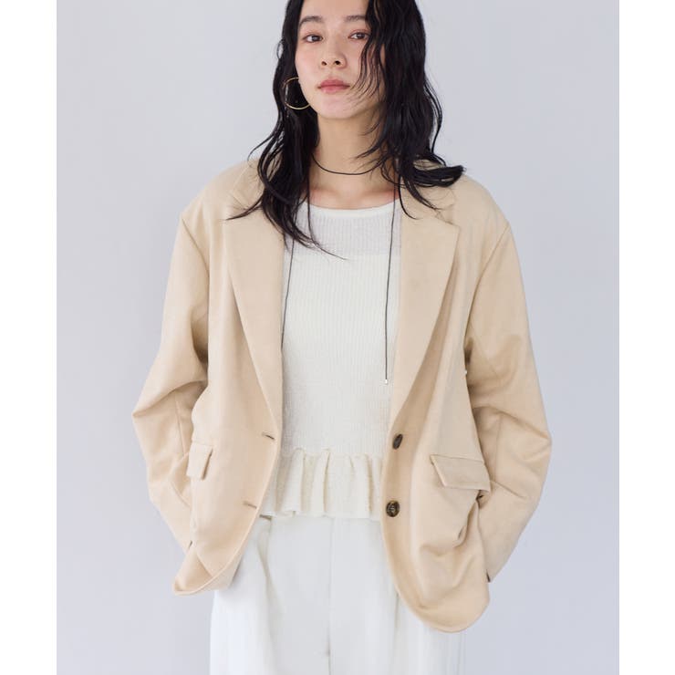 オーバースエードテーラードジャケット | VIS  | 詳細画像4 