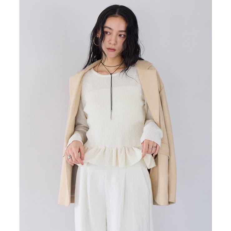 オーバースエードテーラードジャケット | VIS  | 詳細画像5 