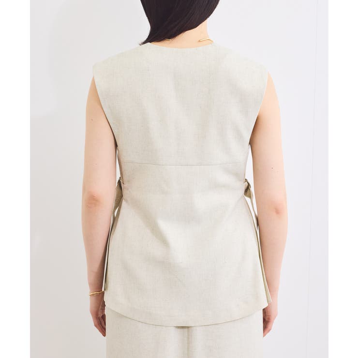 【セットアップ対応】サイドベルトフレアジレ | VIS  | 詳細画像13 