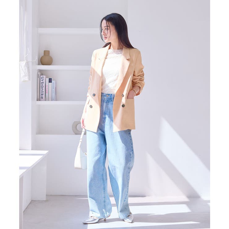 【美easy】リラックスジャケット【接触冷感/洗える】【セットアップ対応】 | VIS  | 詳細画像10 