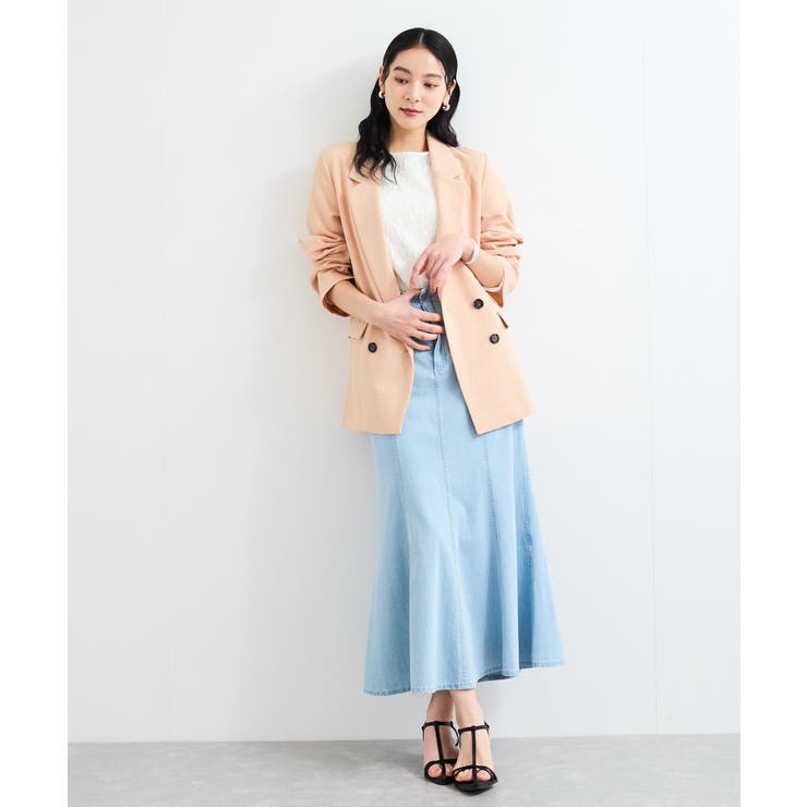 【美easy】リラックスジャケット【接触冷感/洗える】【セットアップ対応】 | VIS  | 詳細画像11 