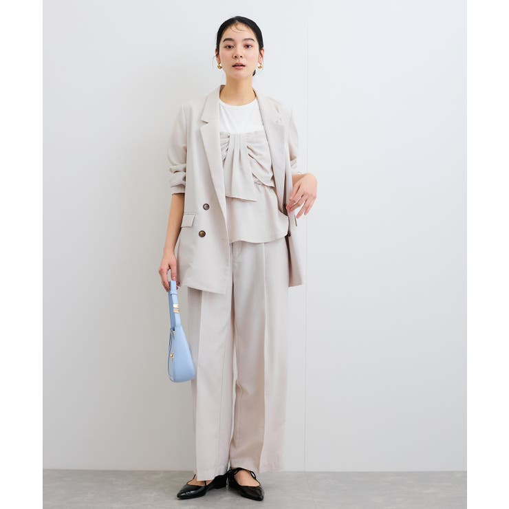 【美easy】リラックスジャケット【接触冷感/洗える】【セットアップ対応】 | VIS  | 詳細画像12 