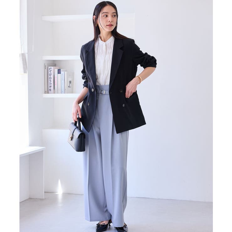 【美easy】リラックスジャケット【接触冷感/洗える】【セットアップ対応】 | VIS  | 詳細画像15 