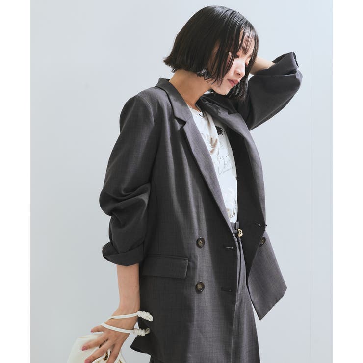 【美easy】リラックスジャケット【接触冷感/洗える】【セットアップ対応】 | VIS  | 詳細画像17 