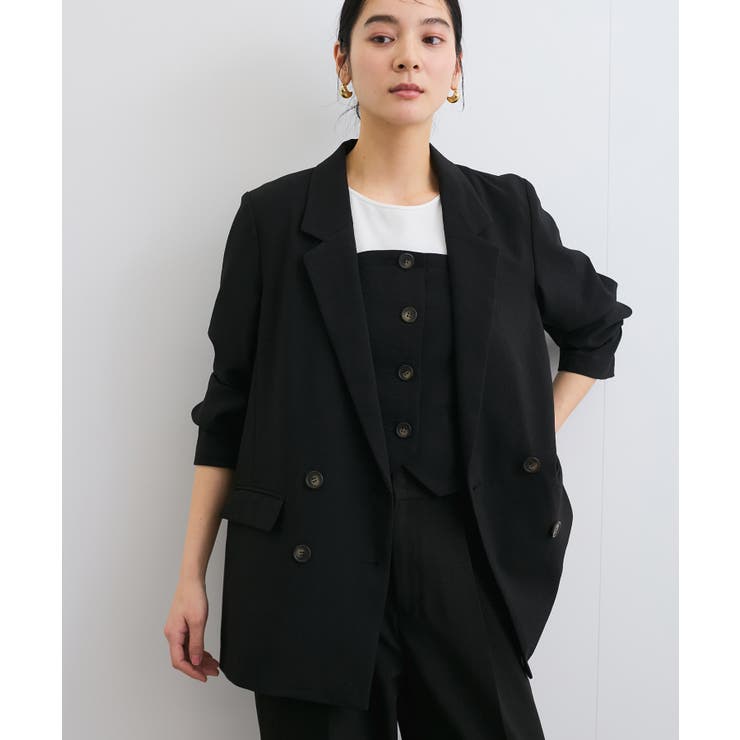 【美easy】リラックスジャケット【接触冷感/洗える】【セットアップ対応】 | VIS  | 詳細画像53 