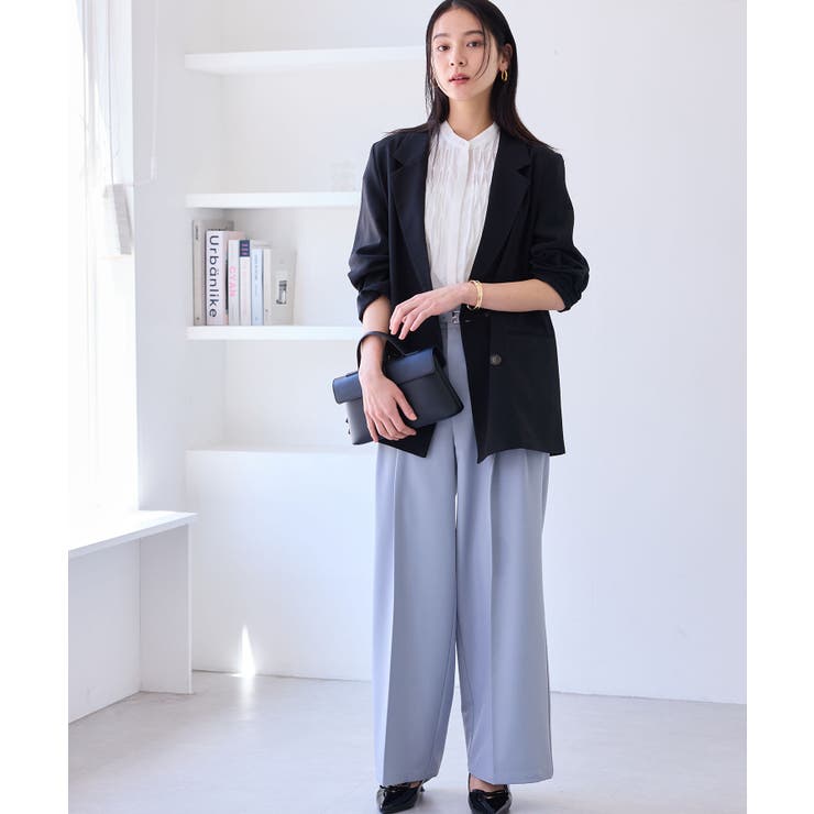 【美easy】リラックスジャケット【接触冷感/洗える】【セットアップ対応】 | VIS  | 詳細画像56 