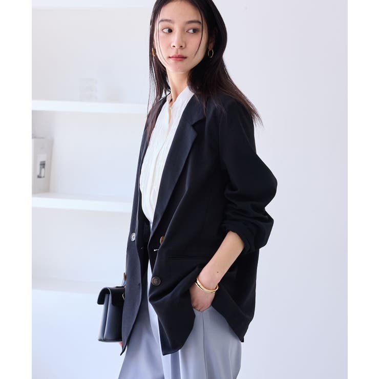 【美easy】リラックスジャケット【接触冷感/洗える】【セットアップ対応】 | VIS  | 詳細画像57 