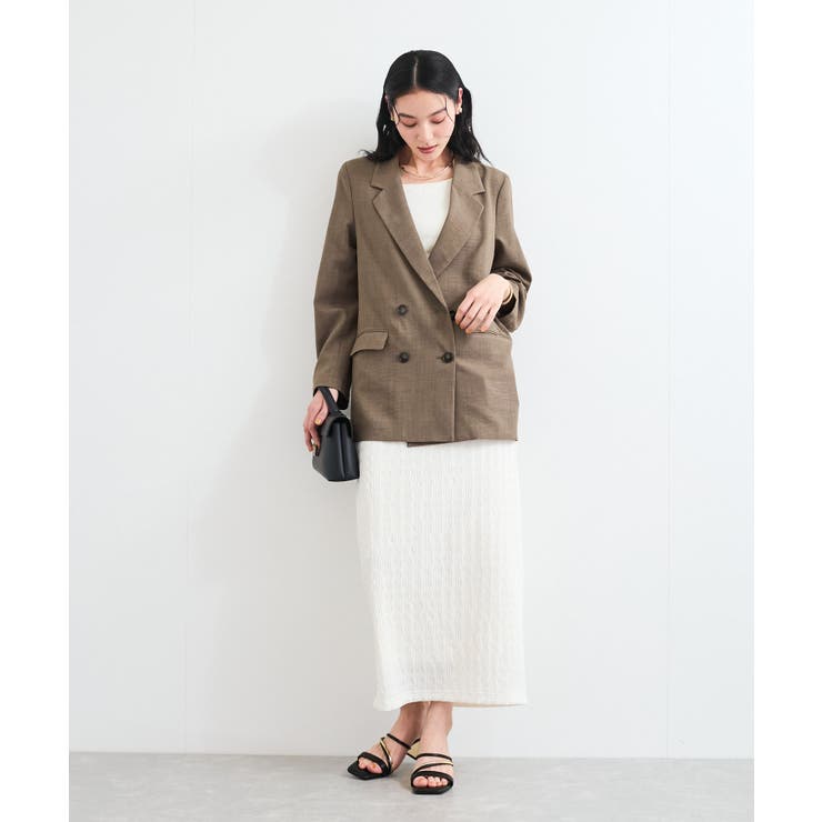 【美easy】リラックスジャケット【接触冷感/洗える】【セットアップ対応】 | VIS  | 詳細画像9 