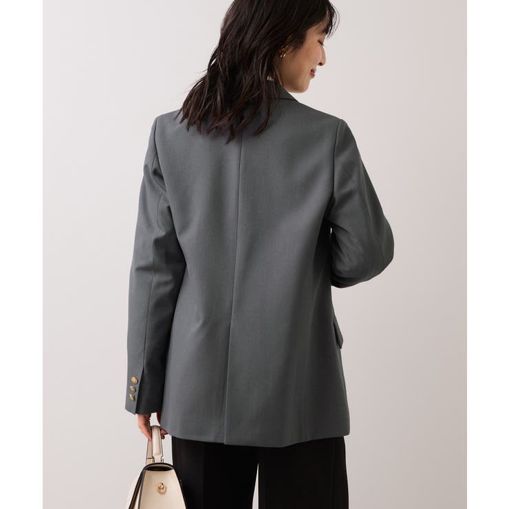 【美easy】コンフォート金ボタンジャケット イージーケア UVケア | VIS  | 詳細画像11 