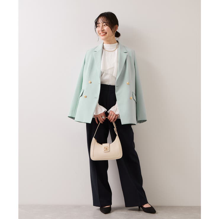 【美easy】コンフォート金ボタンジャケット イージーケア UVケア | VIS  | 詳細画像17 