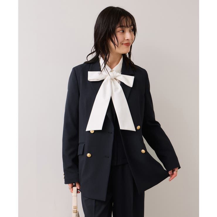 【美easy】コンフォート金ボタンジャケット イージーケア UVケア | VIS  | 詳細画像23 