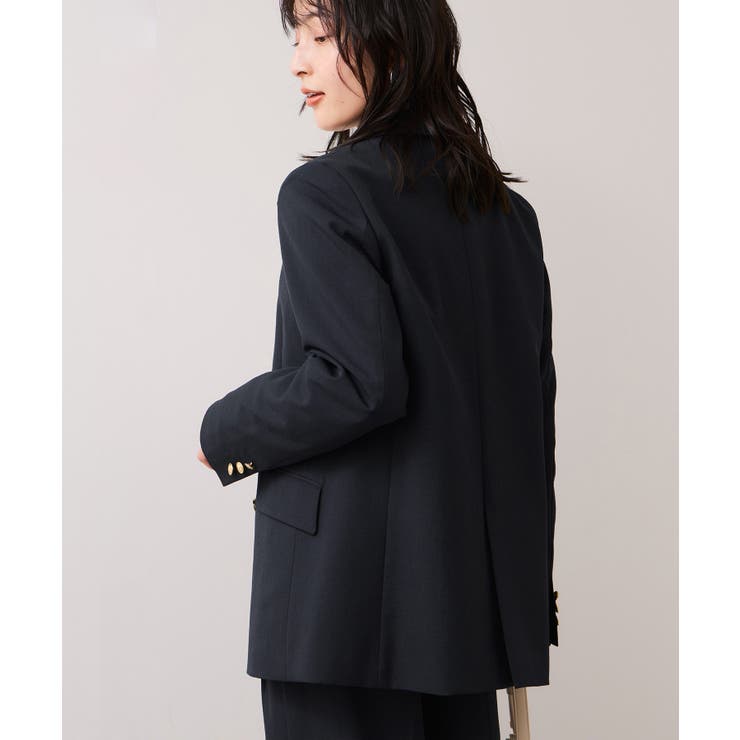 【美easy】コンフォート金ボタンジャケット イージーケア UVケア | VIS  | 詳細画像24 