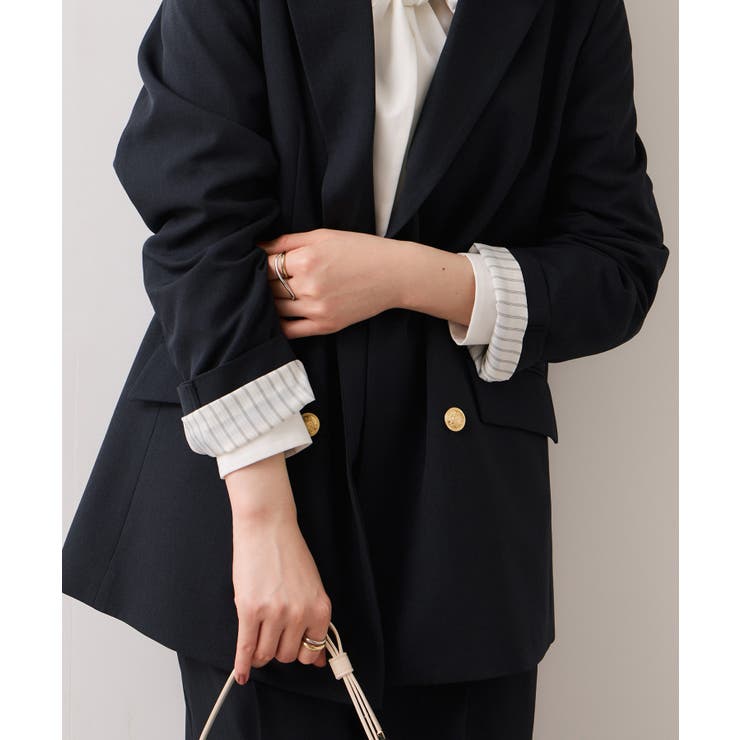 【美easy】コンフォート金ボタンジャケット イージーケア UVケア | VIS  | 詳細画像25 