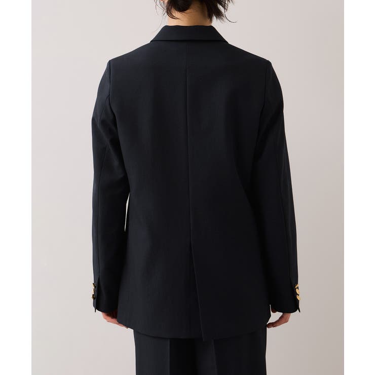 【美easy】コンフォート金ボタンジャケット イージーケア UVケア | VIS  | 詳細画像34 