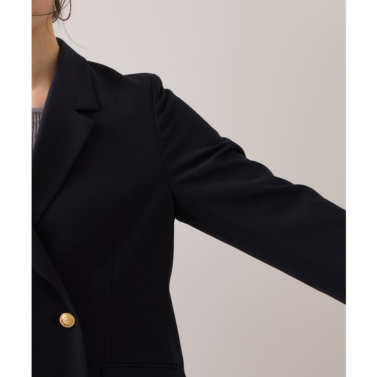 【美easy】コンフォート金ボタンジャケット イージーケア UVケア | VIS  | 詳細画像36 