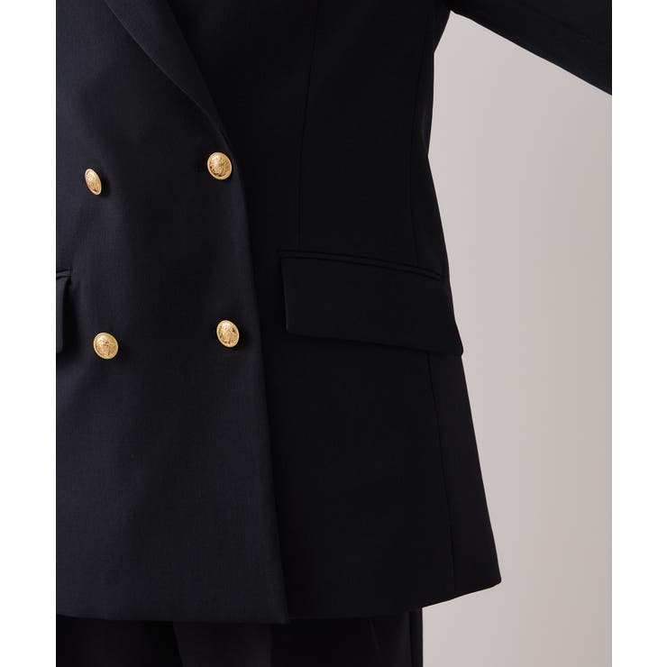 【美easy】コンフォート金ボタンジャケット イージーケア UVケア | VIS  | 詳細画像37 