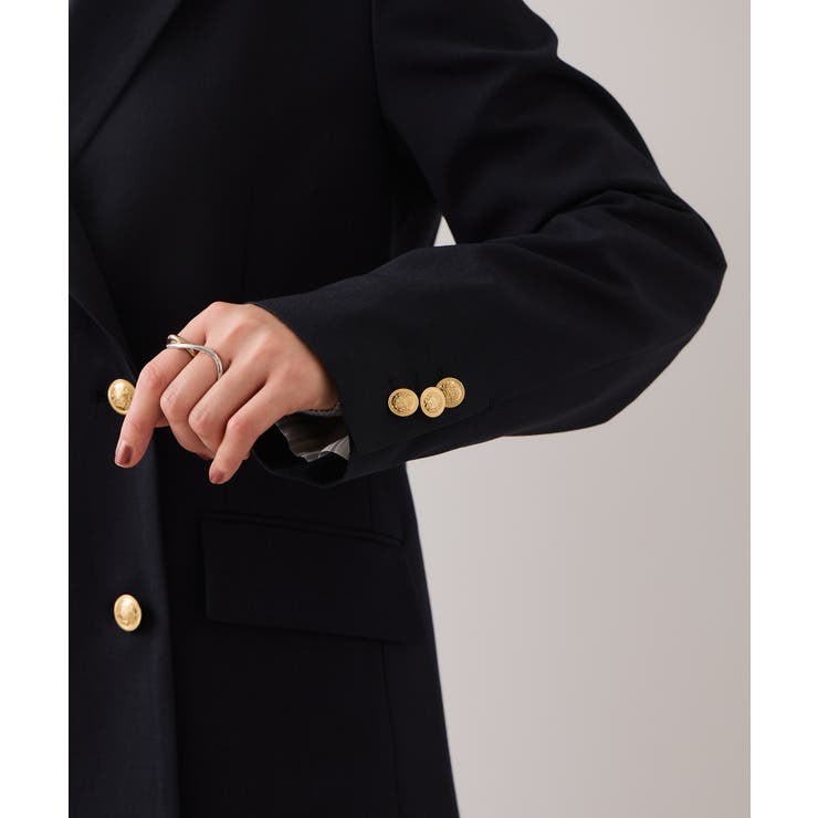 【美easy】コンフォート金ボタンジャケット イージーケア UVケア | VIS  | 詳細画像38 