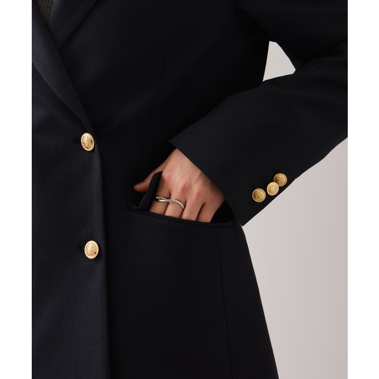 【美easy】コンフォート金ボタンジャケット イージーケア UVケア | VIS  | 詳細画像39 