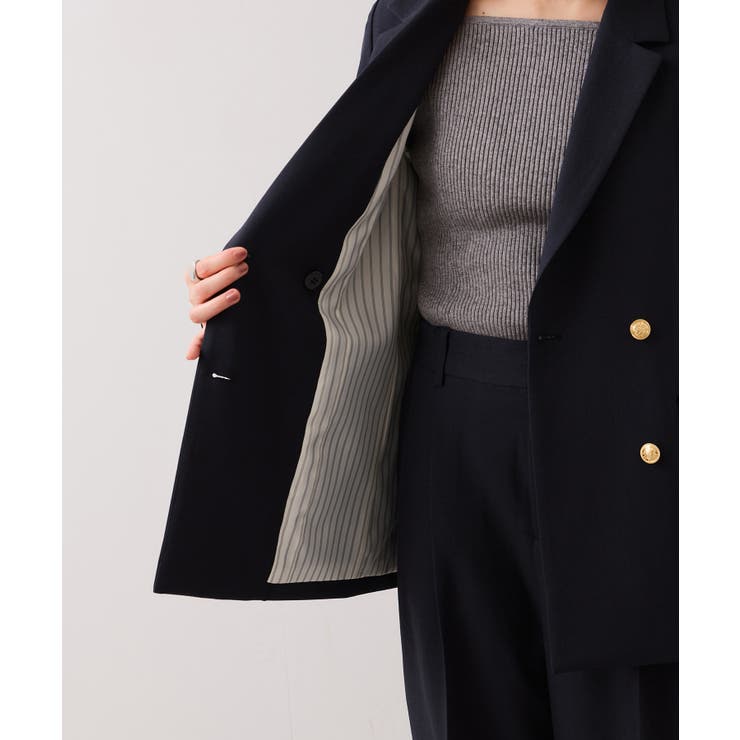 【美easy】コンフォート金ボタンジャケット イージーケア UVケア | VIS  | 詳細画像40 