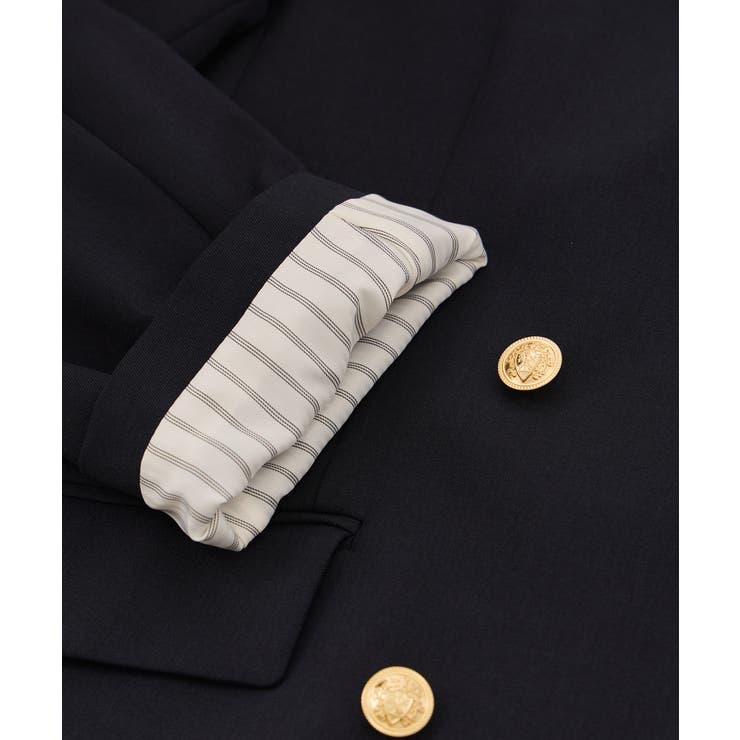 【美easy】コンフォート金ボタンジャケット イージーケア UVケア | VIS  | 詳細画像42 