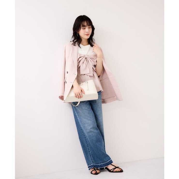 美easyリネンライクテーラードジャケット イージーケア 接触冷感 | VIS  | 詳細画像20 