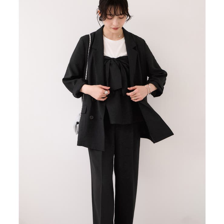 美easyリネンライクテーラードジャケット イージーケア 接触冷感 | VIS  | 詳細画像24 