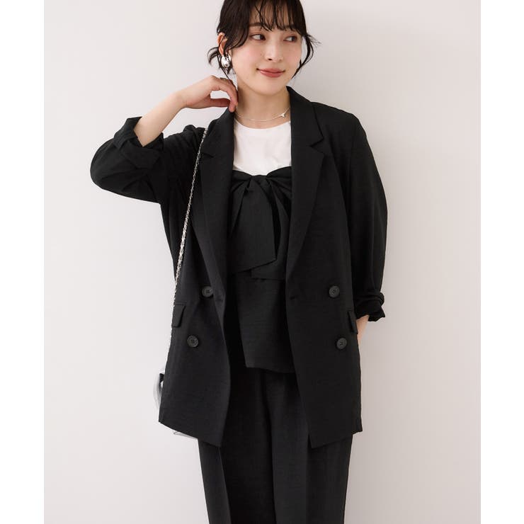 美easyリネンライクテーラードジャケット イージーケア 接触冷感 | VIS  | 詳細画像25 