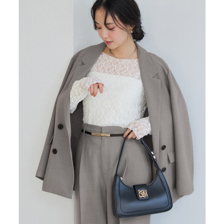 美easyリネンライクテーラードジャケット イージーケア 接触冷感 | VIS  | 詳細画像3 