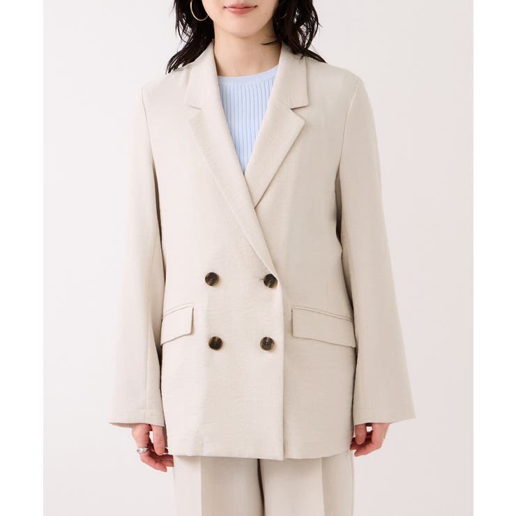 美easyリネンライクテーラードジャケット イージーケア 接触冷感 | VIS  | 詳細画像38 