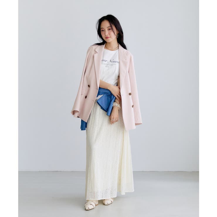 美easyリネンライクテーラードジャケット イージーケア 接触冷感 | VIS  | 詳細画像5 