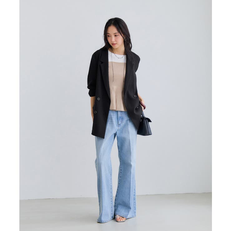 美easyリネンライクテーラードジャケット イージーケア 接触冷感 | VIS  | 詳細画像7 