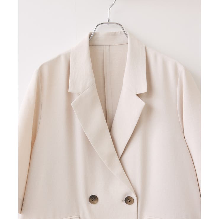 美easyリネンライクハーフスリーブダブルジャケット イージーケア 接触冷感 | VIS  | 詳細画像38 