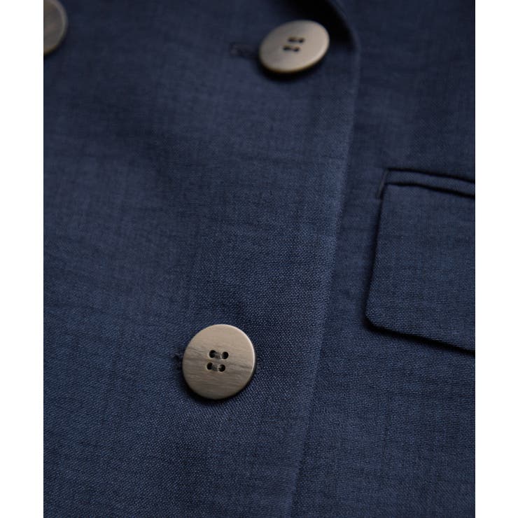 美easyリネンライクハーフスリーブダブルジャケット イージーケア 接触冷感 | VIS  | 詳細画像46 