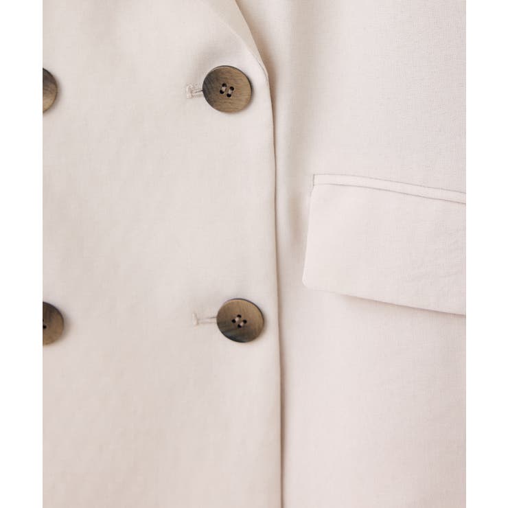 美easyリネンライクハーフスリーブダブルジャケット イージーケア 接触冷感 | VIS  | 詳細画像47 