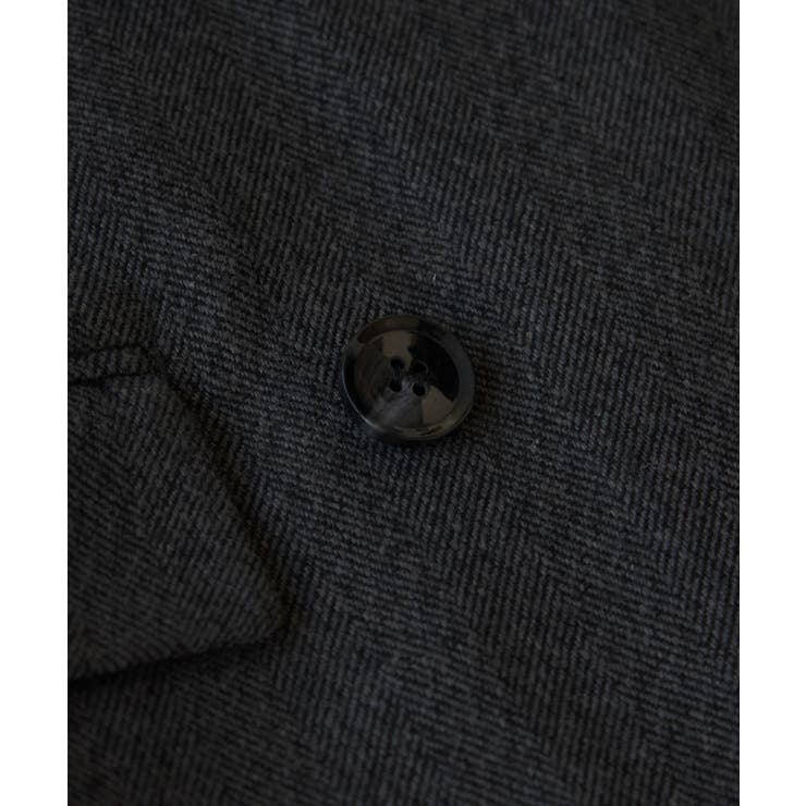 ヘリンボーンツイードベルテッドジャケット/セットアップ対応 | VIS  | 詳細画像30 