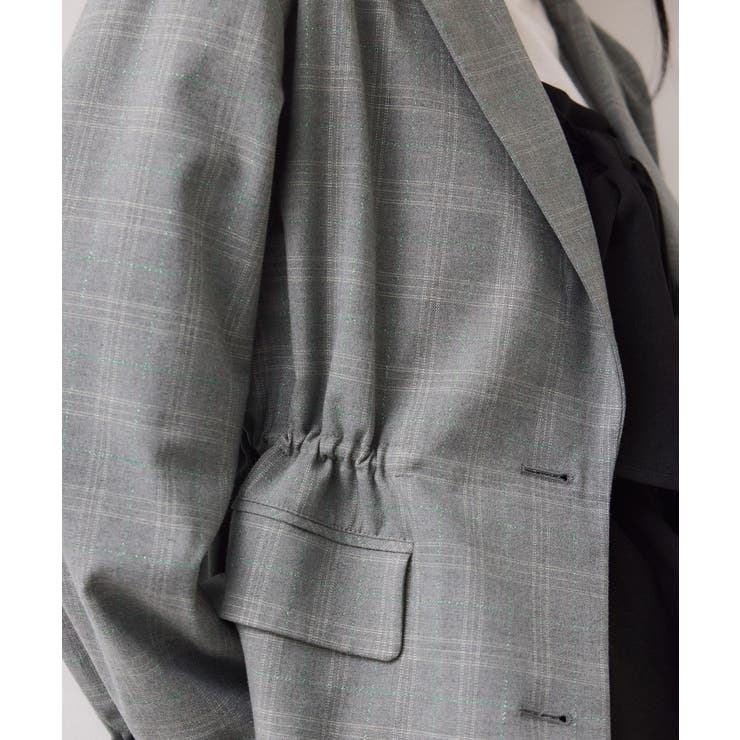 チェックアソートウエストドロストジャケット | VIS  | 詳細画像12 