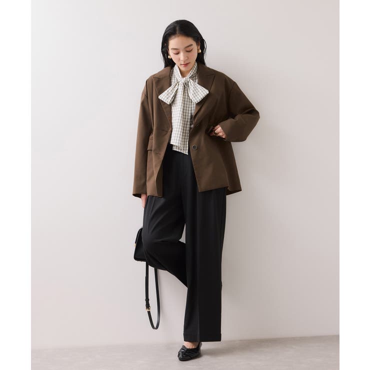 チェックアソートウエストドロストジャケット | VIS  | 詳細画像13 