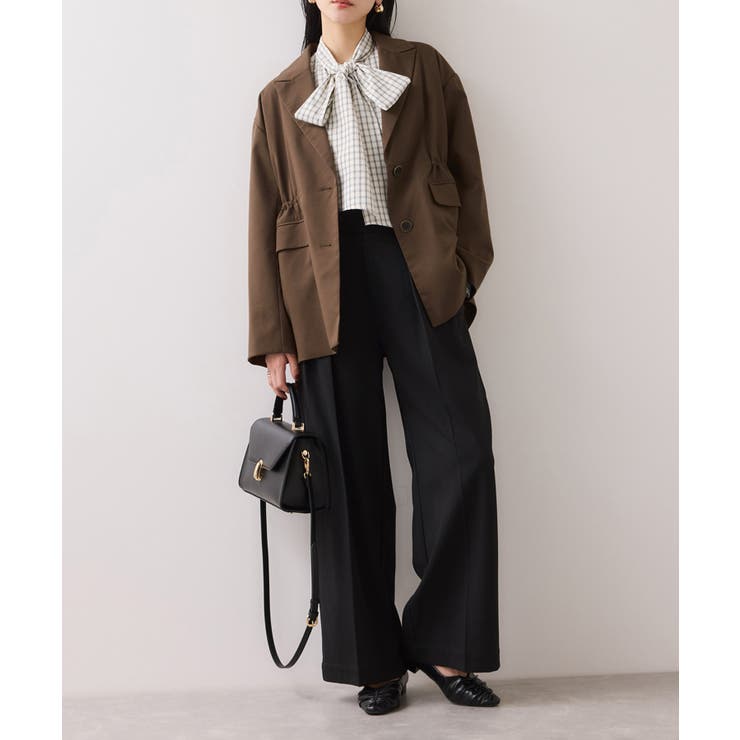 チェックアソートウエストドロストジャケット | VIS  | 詳細画像14 