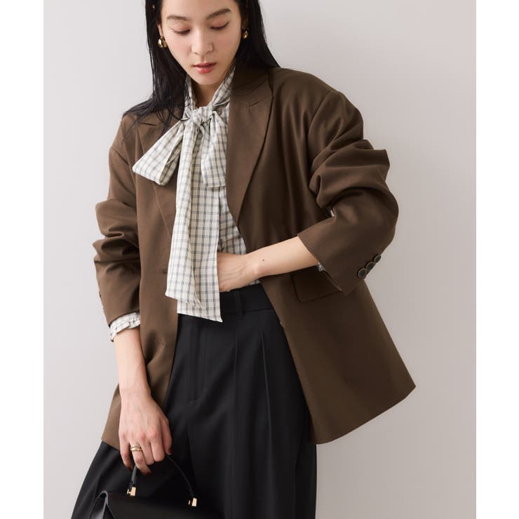 チェックアソートウエストドロストジャケット | VIS  | 詳細画像16 