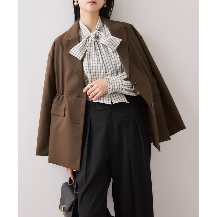 チェックアソートウエストドロストジャケット | VIS  | 詳細画像19 