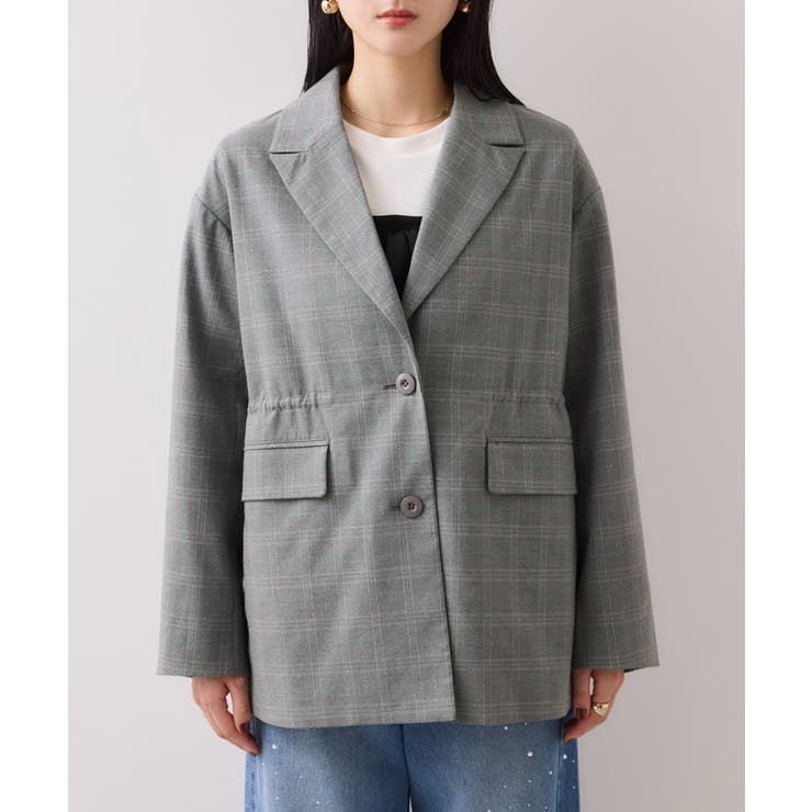 チェックアソートウエストドロストジャケット | VIS  | 詳細画像20 