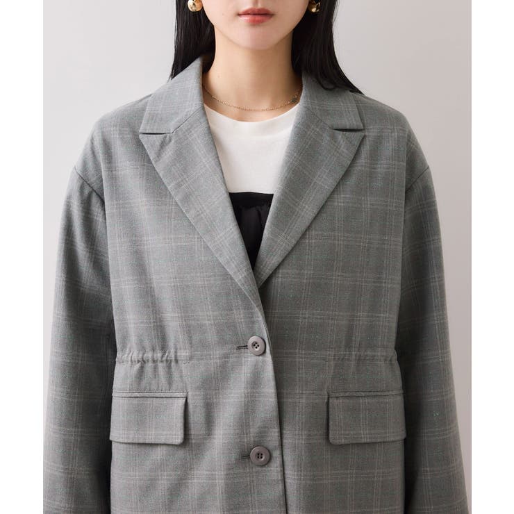 チェックアソートウエストドロストジャケット | VIS  | 詳細画像23 