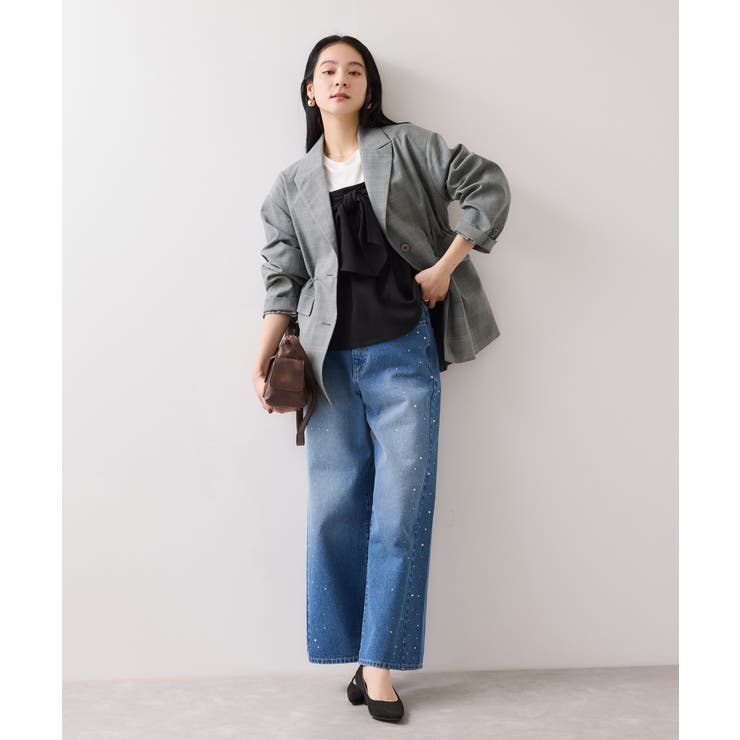 チェックアソートウエストドロストジャケット | VIS  | 詳細画像9 