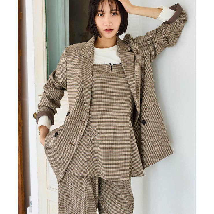 ウーリッシュダブルブレストテーラードジャケット | VIS  | 詳細画像14