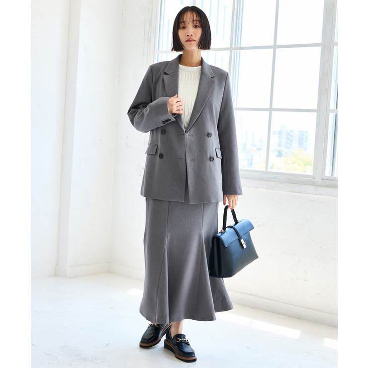 ウーリッシュダブルブレストテーラードジャケット | VIS  | 詳細画像26