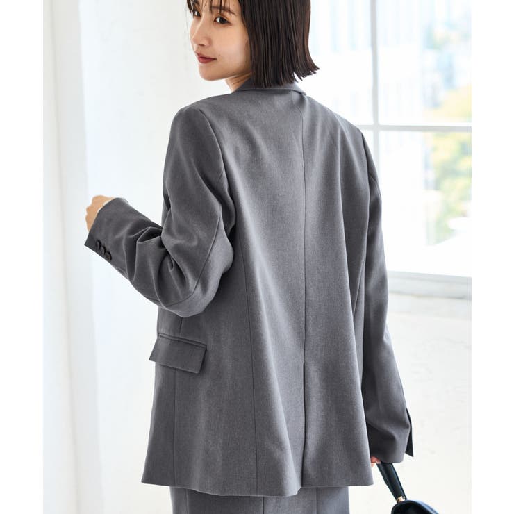 ウーリッシュダブルブレストテーラードジャケット | VIS  | 詳細画像29