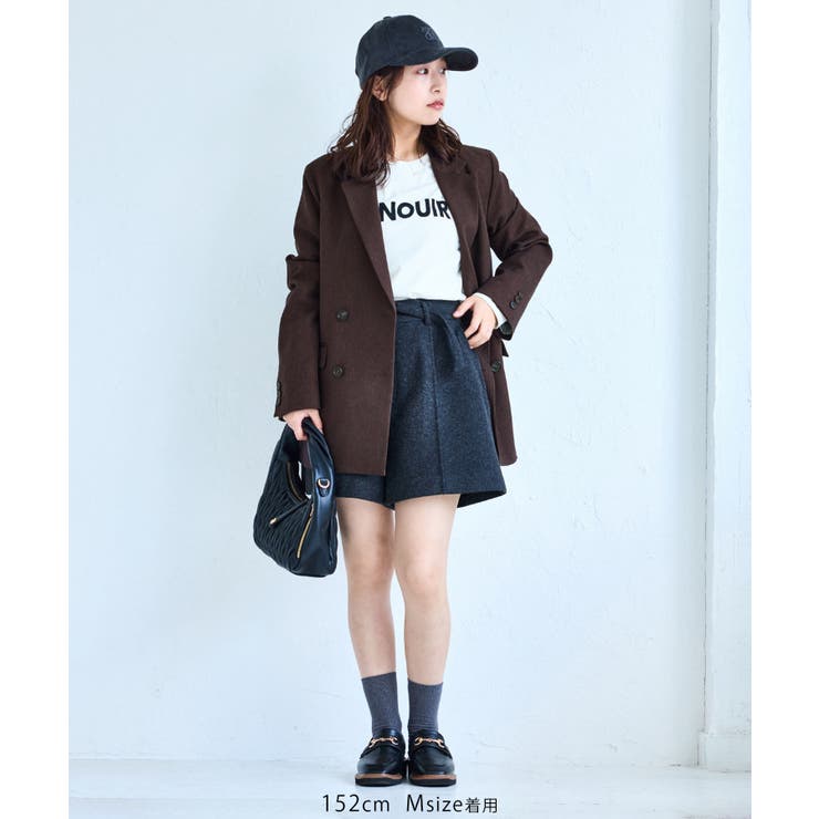 ウーリッシュダブルブレストテーラードジャケット | VIS  | 詳細画像30