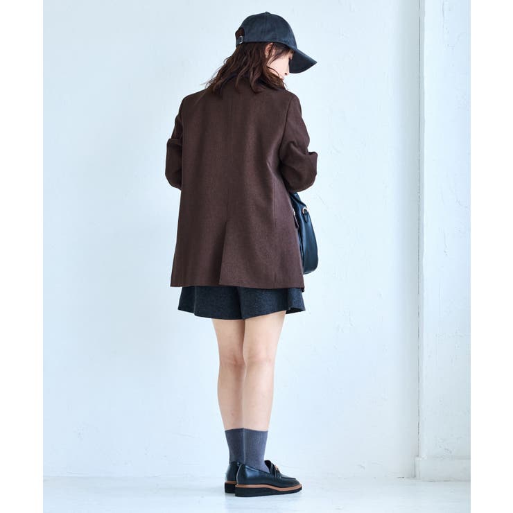 ウーリッシュダブルブレストテーラードジャケット | VIS  | 詳細画像31